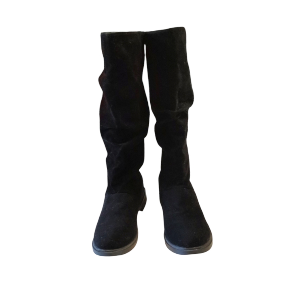 Coerni Black Suede Knee Boots